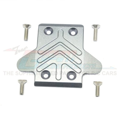 GPM Alum Front Chassis Protection Plate Grey : Senton/Outcast/Notorious 6S BLX