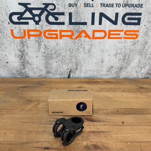 New! Spank Spoon 318 43mm 0 Degree 35mm Clamp Alloy MTB Stem 148g MSRP $59.99 - Picture 2 of 5