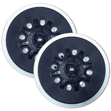 RSP41-K 6 inch Diameter 8 Vacuum Holes Hook and Loop Sanding Pad - 2/Pack 