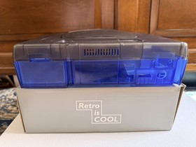 Sega SATURN Blue & Black Translucent Shell Replacement - Open Box