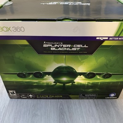 Splinter cel blacklist aircraft edition Xbox 360 New Open Box Game Included