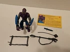 Vintage TMNT 1988 Foot Soldier Made In MACAO 100% COMPLETE & BIOCARD Ninja Turtl