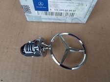 NEU ORIG Mercedes Benz Stern W201 W123 W124 W126 , A1248800086 K&uuml;hlergrill Logo