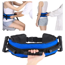 Gait Belt for Seniors, Transfer Belt with 7 Nylon Padded Handles, FSA HSA Eli...