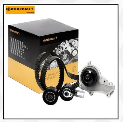 CONTINENTAL CONTITECH ZAHNRIEMEN-SATZ + WASSERPUMPE passend für CITROËN C1 C2 C3