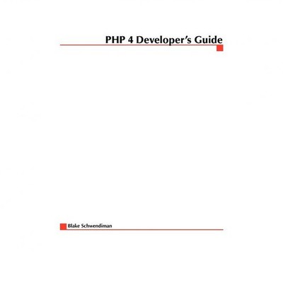 PHP 4 Developer's Guide
