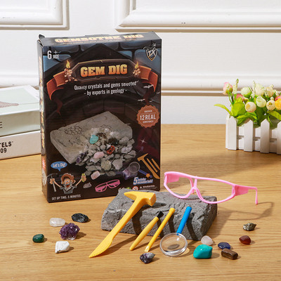Gem Dig Kit Dig Up 17 Gems STEM Science &amp Educational Toys Make Great Kids Ac