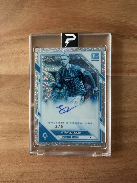 Topps Bundesliga 25/26 - Justin Njinmah Auto Frozen 3/5 - SV Werder Bremen
