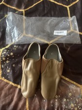 Synthetic Leather Dance Jazz Shoe Slip-on Kids Size 6M Brand New