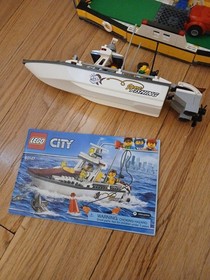 Lego City Lot Of 2 Boats Set 60147 And 60119 Read Desc