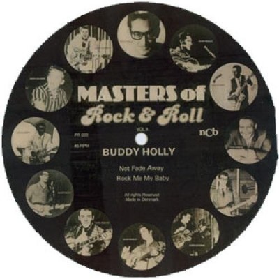 Buddy Holly - Not Fade Away / Rock Me My Baby (Flexi, 7'', S/Sided, Card, Pic) (N