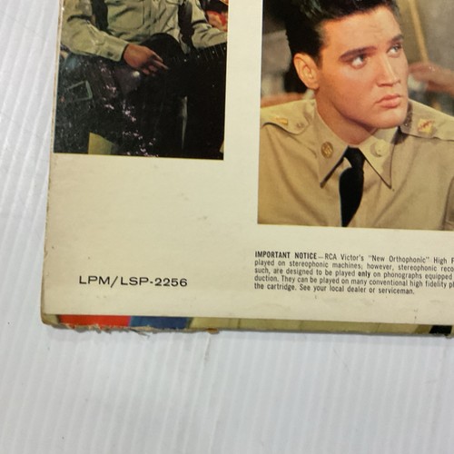 Elvis Presley G.I. Blues LP, Album, Erstpressung, 1960 LSP 2256, sehr guter Zustand - Bild 9 von 13