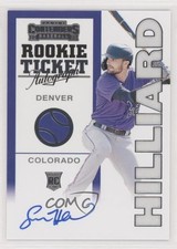 2020 Panini Contenders Retro 1998 Rookie Ticket Sam Hilliard #98RT-SH Auto uk2