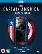 Captain America: 3-movie Collection (Blu-ray) (UK IMPORT)