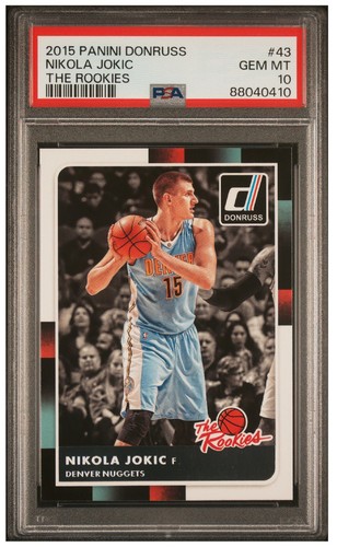 Nikola Jokic #43 2015 Panini Donruss the Rookies card