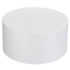 Round Foam Cake Dummy 4" x 8" Circle Dummy Cake Set