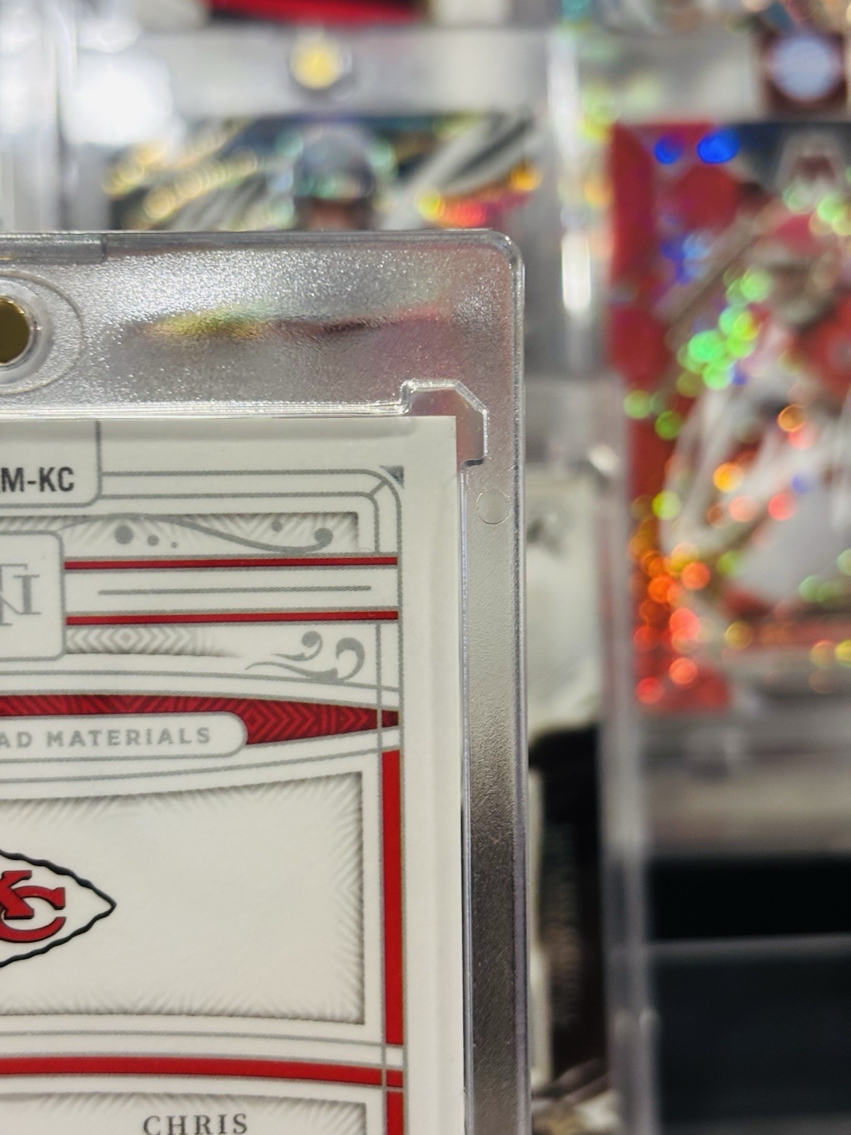 💥2025 National Treasures Quad Materials KC Chiefs - Mahomes, Jones, Worthy view 9