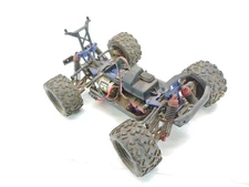 Latrax Teton 1/18 4x4 Monster Truck Parts Roller w/ Motor & Servo Used