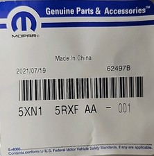 Genuine Mopar Wheel Center Cap 5xn15rxfaa