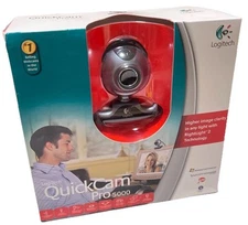 New LOGITECH QUICKCAM PRO 5000 WEBCAM