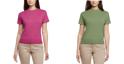 Banana Republic Women's Linen Blend Short Sleeve Top
