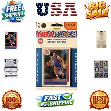Detroit Pistons 2021 2022 Factory Sealed Team Set Featuring Cade Cunningham R...