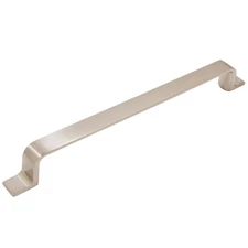 Rubicon Cabinet Pull, 192 Millimeters, Satin Nickel by Stone Harbor Hardware