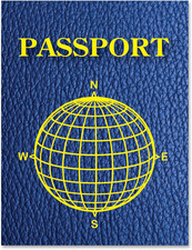 Ashley Blank Passports, Multicolored