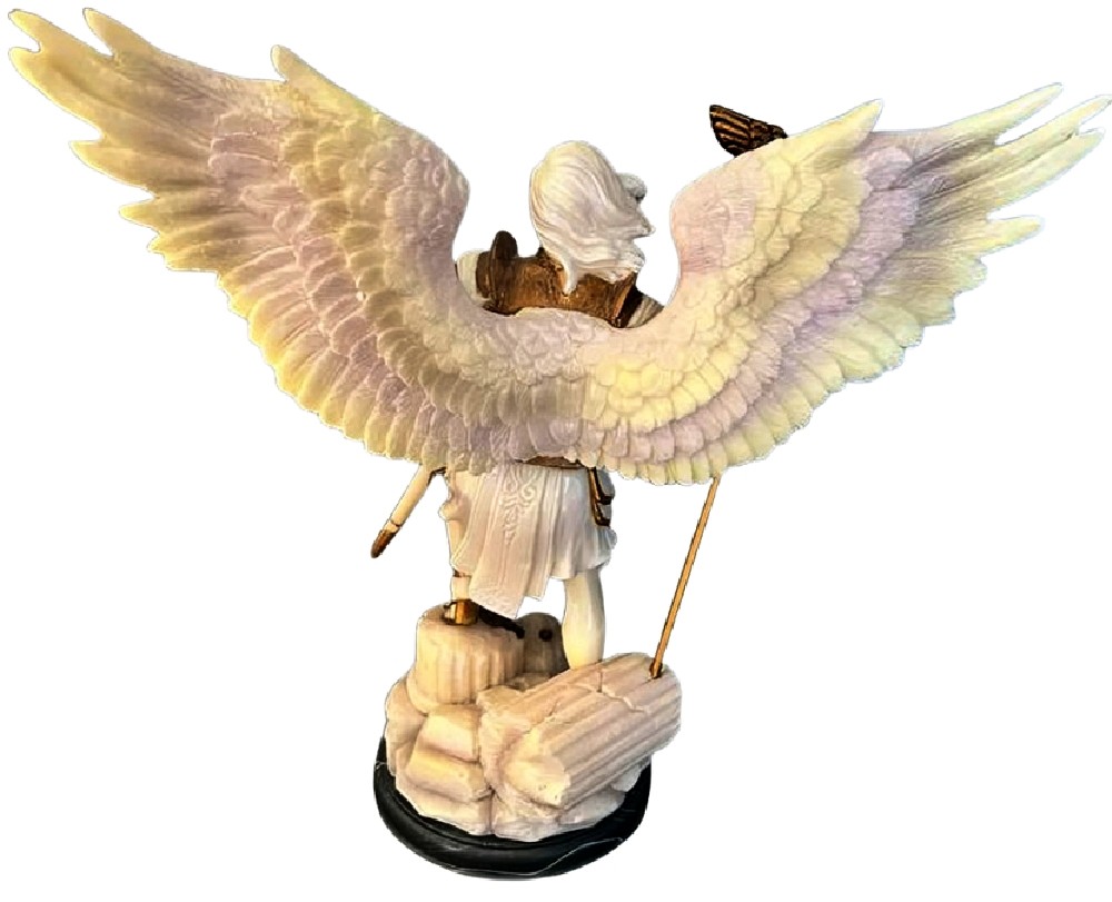 The Bradford Exchange Archangels Holy Protectors St. Raphael Healer Sculpture #3