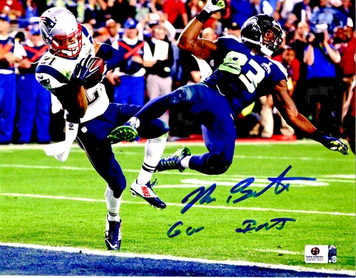 Malcolm Butler New England Patriots Autographed & Inscribed 8x10 Photo