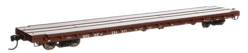 Spur H0 - Walthers 60' Pullman-Standard Flatcar BNSF -- 5393 NEU | Zustand: Neu