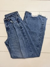 American Eagle Baggy Wide Leg Jeans, Size 4