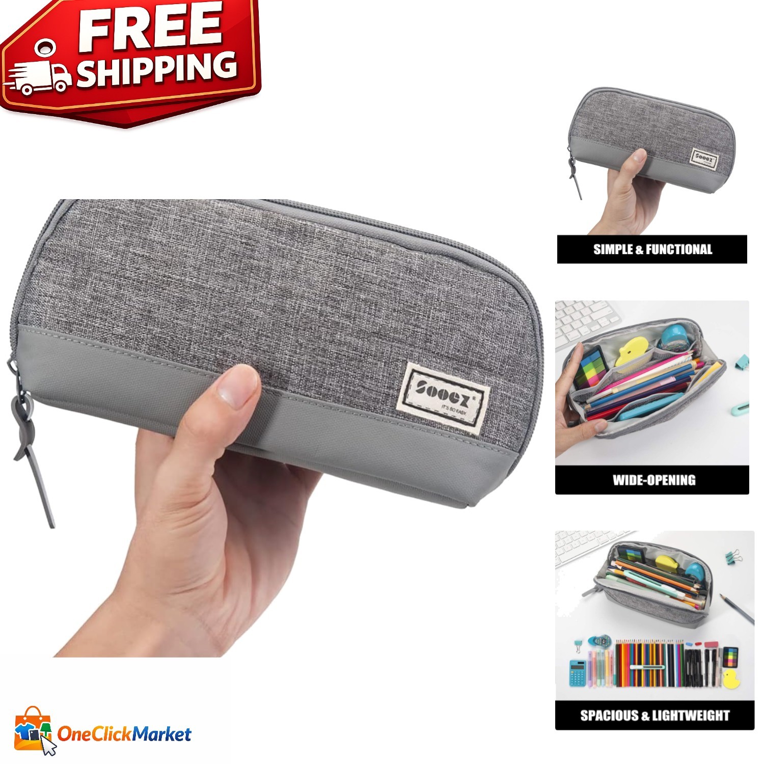 Bag With Mesh Pockets - Effortless Organization