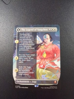 The Legend of Yangchen (Borderless) Avatar: The Last Airbender Regular