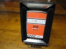 DODGE HEMI SRT DODGE GARAGE ZIPPO LIGHTER MINT IN BOX