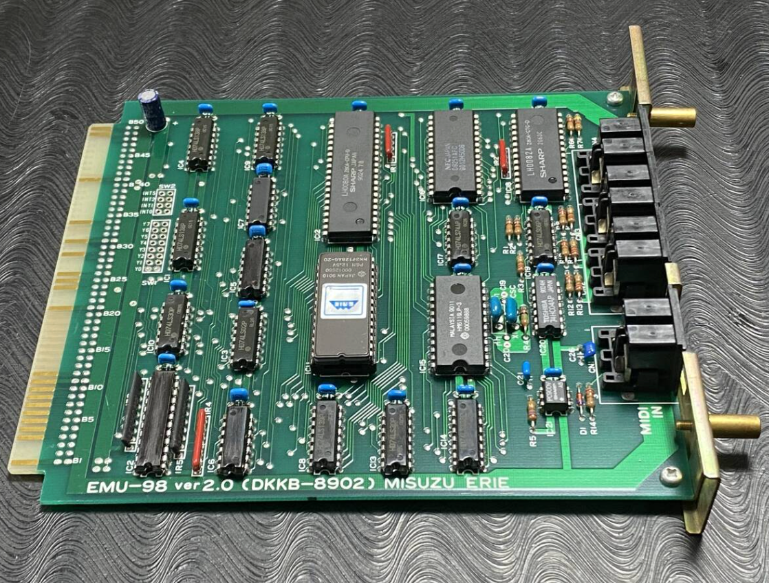 Roland MPU-PC98Ⅱ PC-98用Cバス用MIDIボード MPU-PC98Ⅱ動作未確認品