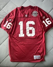 Jake Plummer Authentic NFL Logo Athletic Pro Line Arizona Cardinals Jersey Sz 52