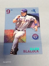 2003 E-X Essential Credentials Now #69 Hank Blalock ( Read Missing /69 )