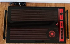 Vintage Broil King Electric Hot Counter, Model No. 1450 Black & Red Food Warmer