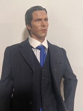 1/6 BRUCE WAYNE CHRISTIAN BALE BATMAN CUSTOM 12” FIGURE DC SUPER HERO HOT TOYS