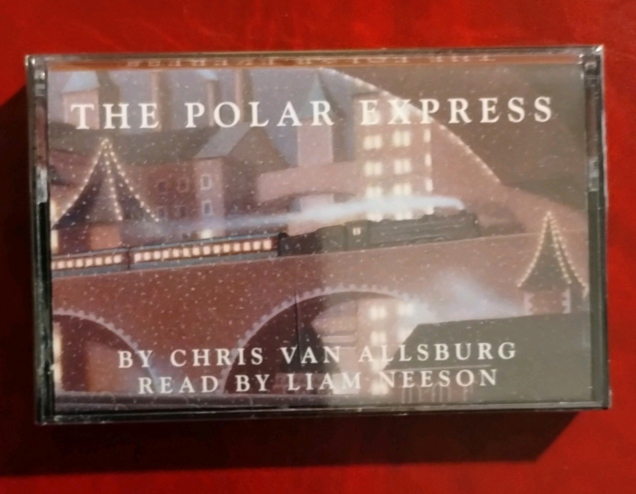 The Polar Express Audiobook Cassette Chris Van Allsburg Liam Neeson 2000
