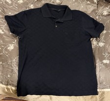 Louis Vuitton Damier Pattern Polo Shirt Mens ...