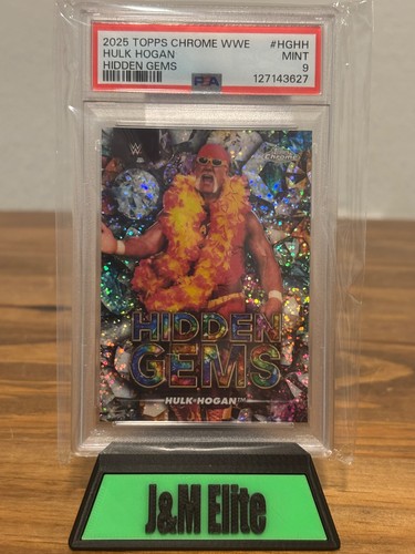 Hulk Hogan #HG-HH 2025 Topps Chrome WWE Hidden Gems card