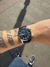 Longines Legend Diver Auto 42mm 300m Black Dial Date Black Rubber Strap 2015