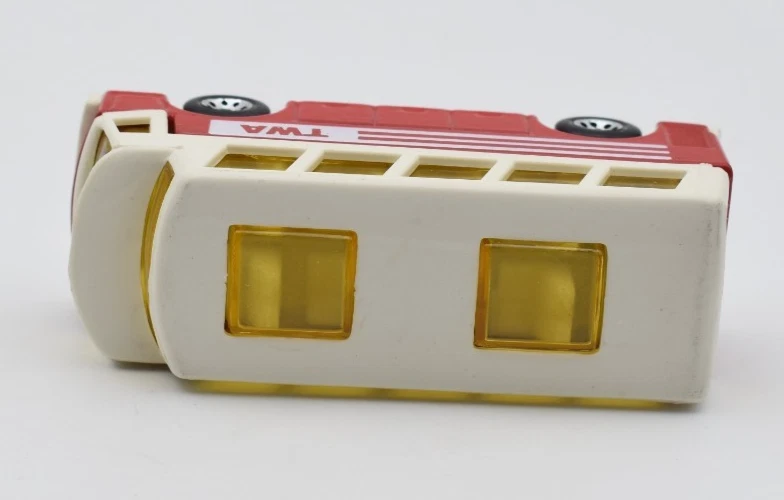 Matchbox Superfast MB65 Airport Coach TWA rot. Inbrima Trol Brasilien Manaus - Bild 4 von 4