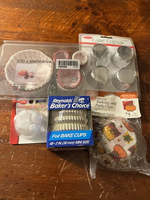 #ad Lot of 5 Baking Cupcake Decorating Supplies All NWT $9.00
