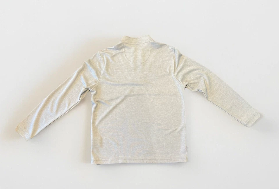 Pebble Beach Dry-Luxe производительности длинным рукавом белый с полосками размер M свитер - Изображение 3 из 3