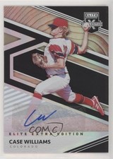 2020 Panini Elite Extra Edition Signatures Case Williams #117 Auto 6h5