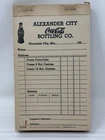 Vintage 1950 Coca-Cola Bottling Co. Alexander City Salesman Dealer Book 100 Page