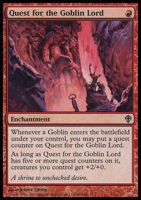 MTG Magic the Gathering Quest for the Goblin Lord (86/151) Worldwake LP